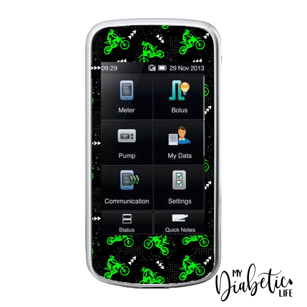 Dirt Bike - Accu-Chek Insight Pump And Remote Sticker Only Accu-Chek