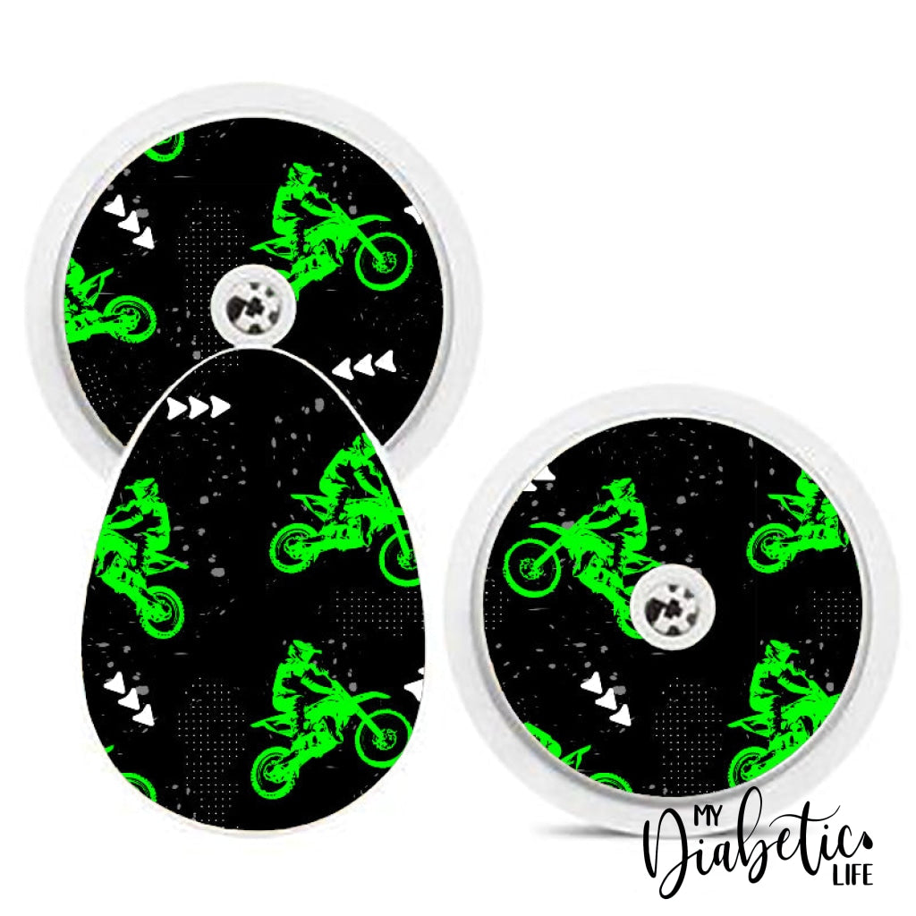 Dirt Bike - Bubble Reader Sticker Smart