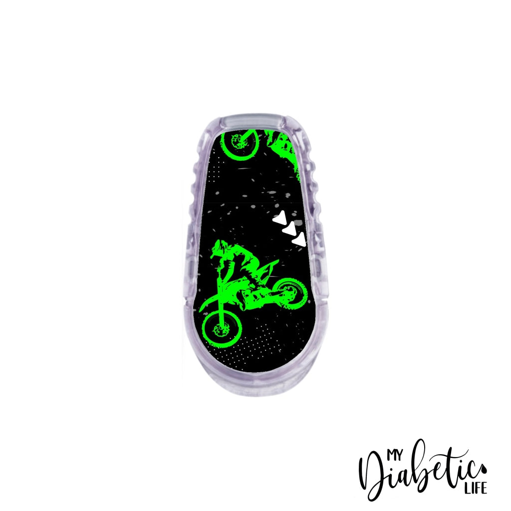 Dirt Bike - Dexcom Transmitter G6 Peel Skin And Decal Cgm Sticker