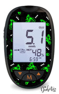 Dirt Bike - Glucokey Connect Peel Skin And Decal Glucose Meter Sticker