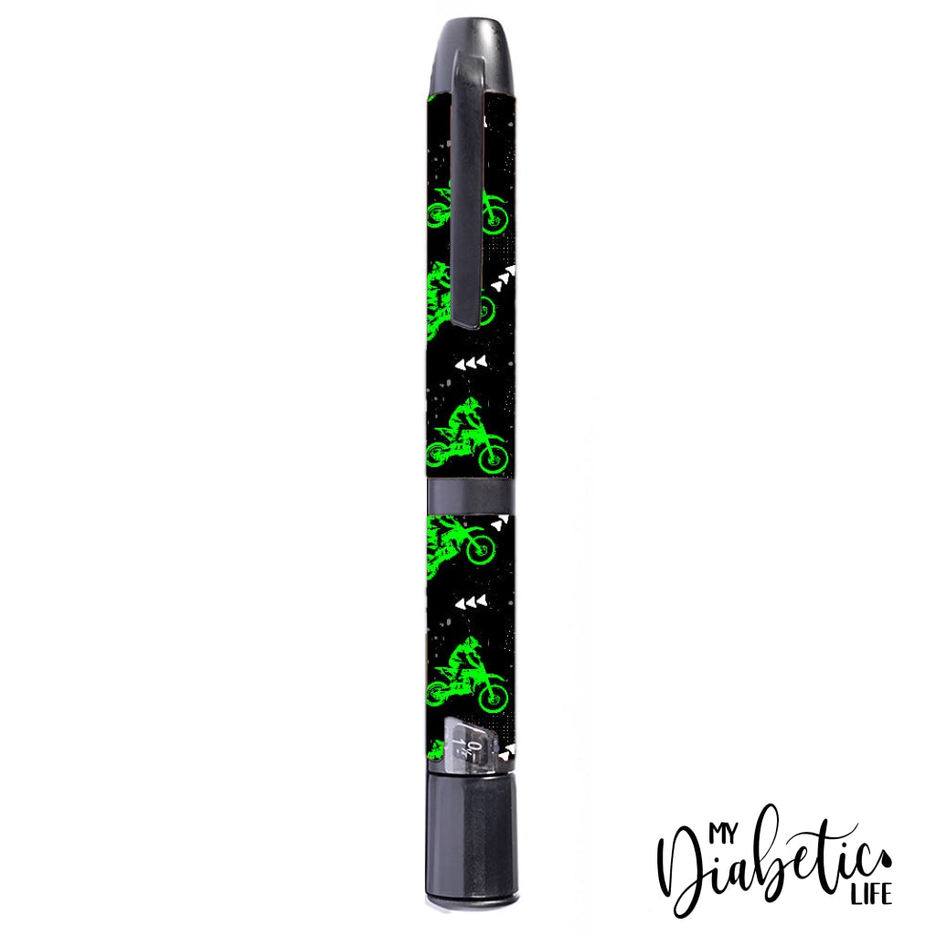 Dirt Bike - Inpen Smart Insulin Pen Peel Skin And Decal Sticker Cover