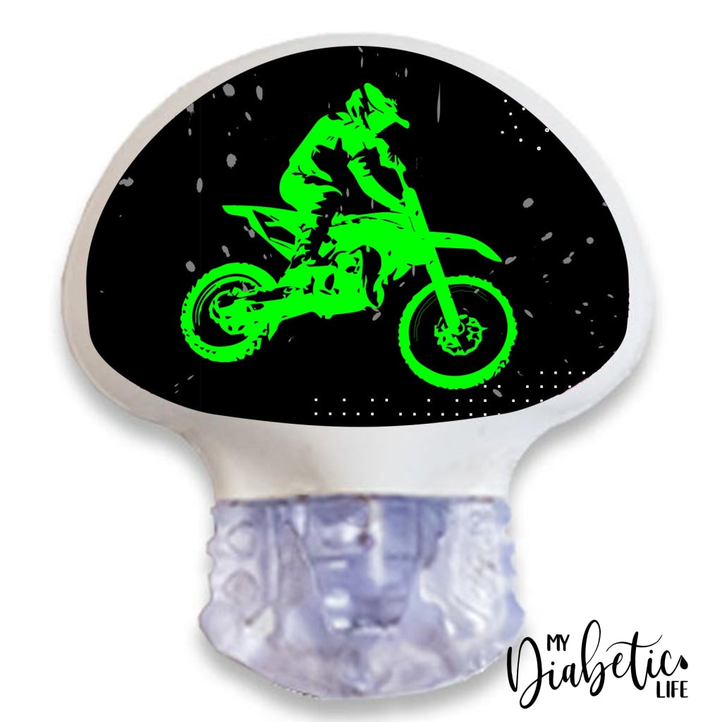 Dirt Bike - Medtronic Enlite Peel Skin And Decal Cgm Sticker