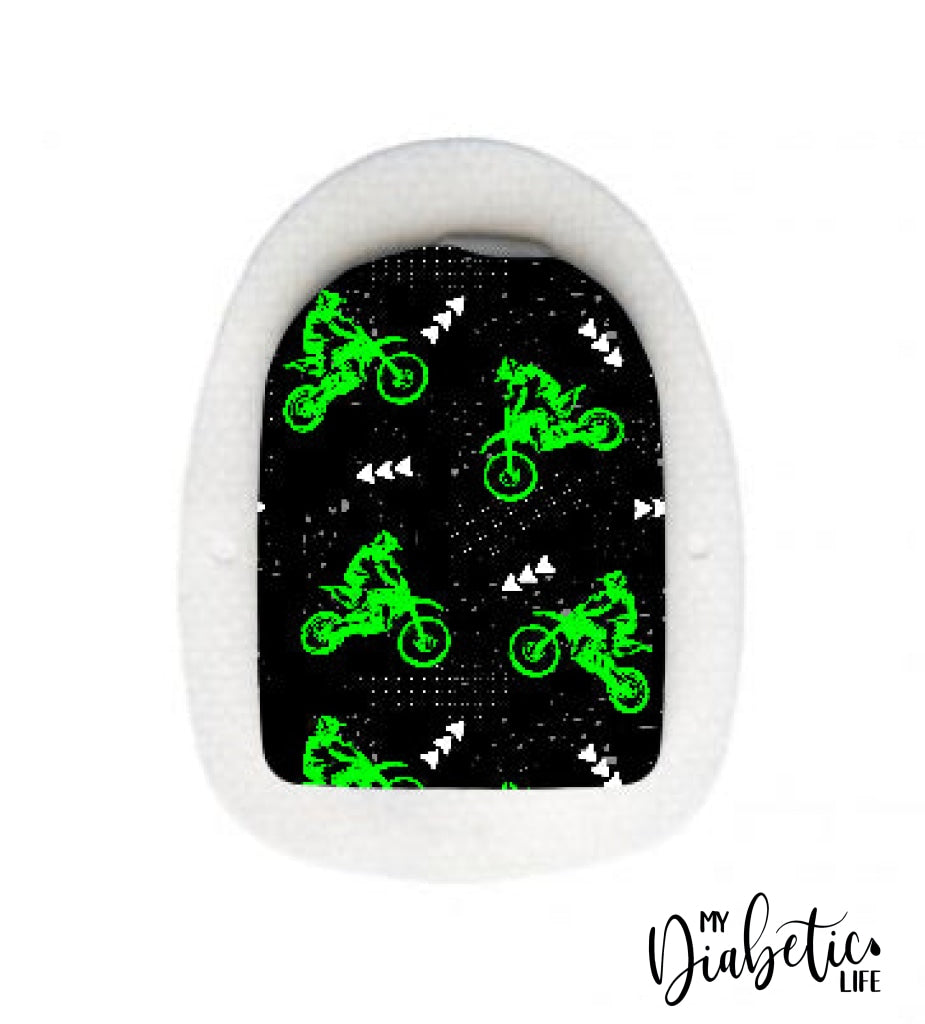 Dirt Bike - Omnipod Casing Sticker