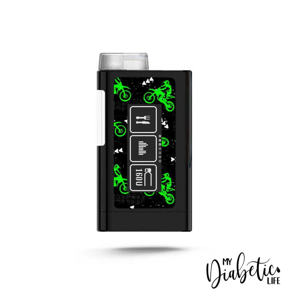 Dirt Bike - Ypsopump Peel Skin And Decal Insulin Pump Sticker