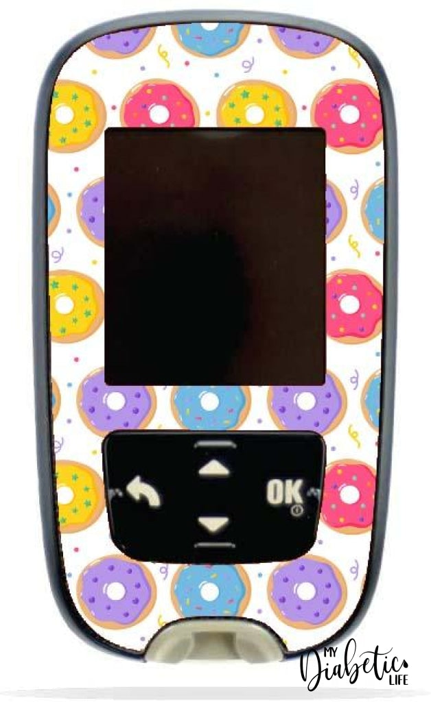 Donuts - Accu-Chek Guide Peel Skin And Decal Glucose Meter Sticker