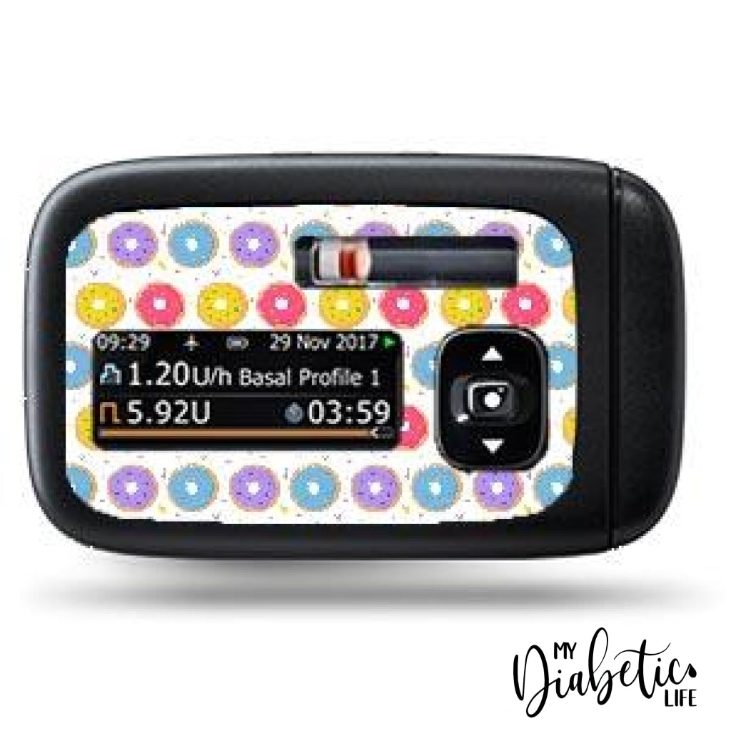Donuts - Accu-Chek Insight Peel Skin And Decal Insulin Pump Sticker Accu-Chek