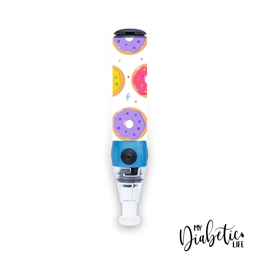 Donuts - Genteel Lancing Device Peel, Decal, Skin, sticker - MyDiabeticLife