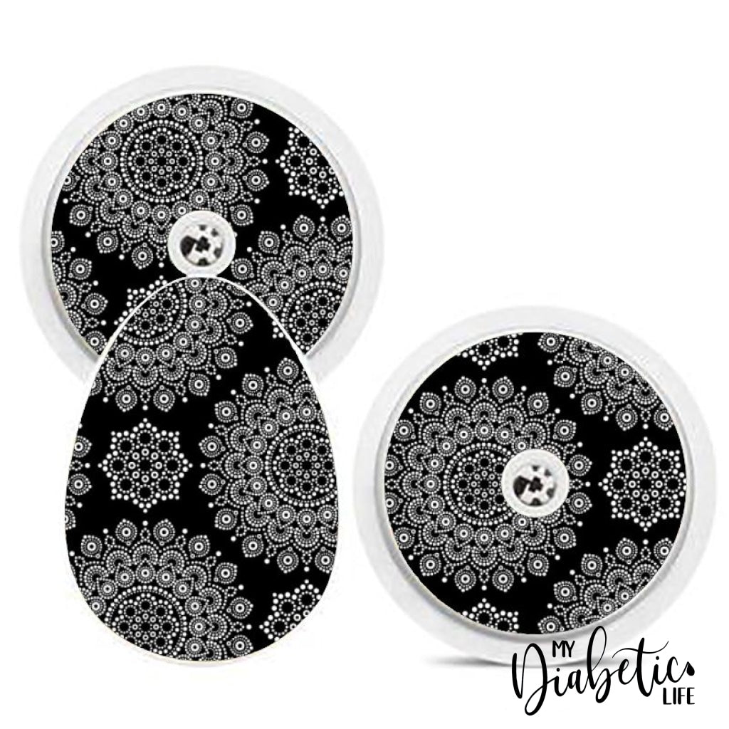 Dot Mandala - Bubble Reader Sticker Smart