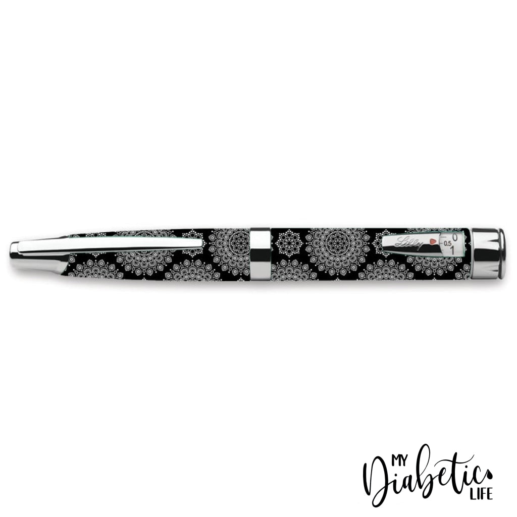 Dot Mandala - Humapen Luxura Insulin Pen Peel Skin Decal Sticker Cover