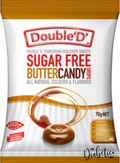 Double D - Sugar Free Butter Candy Drops 70G Packet Confectionery