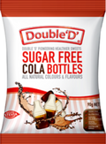Double D - Sugar Free Cola Bottles 90G Packet Confectionery
