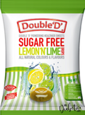 Double D - Sugar Free Lemon N Lime Drops 70G Packet Confectionery