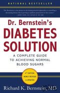 Dr. Bernsteins Diabetes Solution - Hardcover Book Books