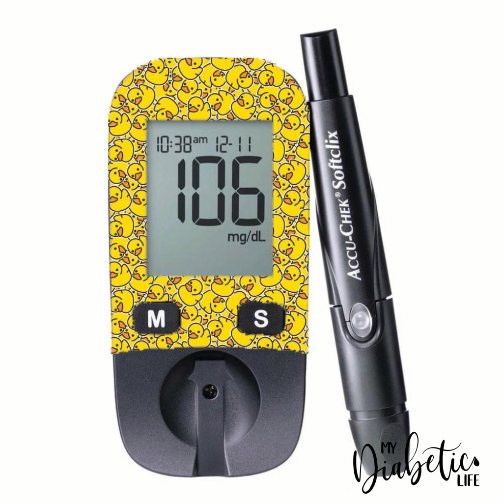 Duck Fiabetes - Accu-Chek Active Sticker