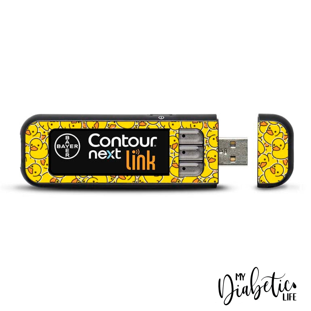 Duck Fiabetes - Contour Next Link Usb Sticker