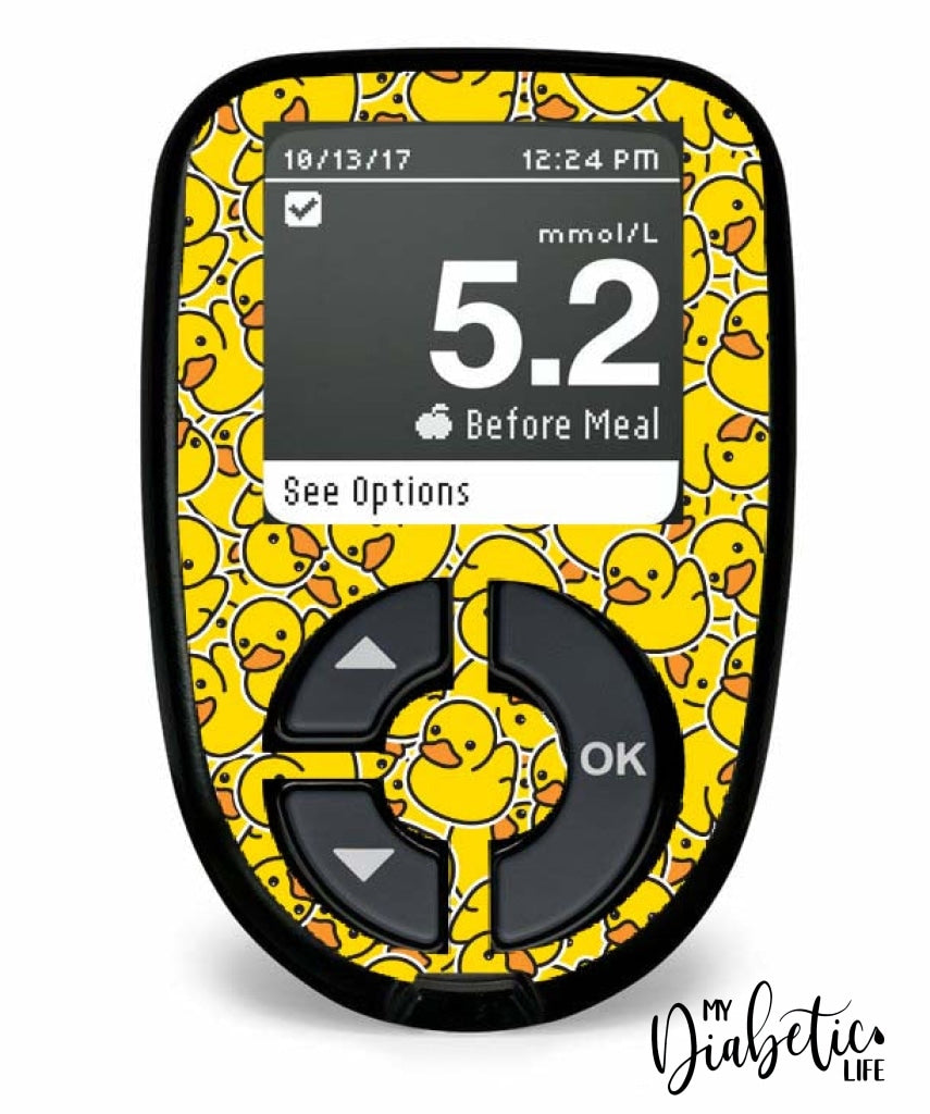 Duck Fiabetes - Contour Next Version 2 Sticker