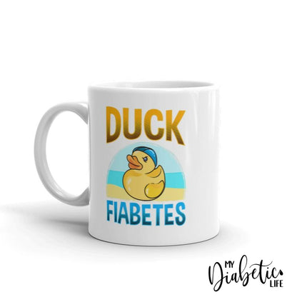 Duck Fiabetes - Diabetes Awareness Coffee Mug Homewares