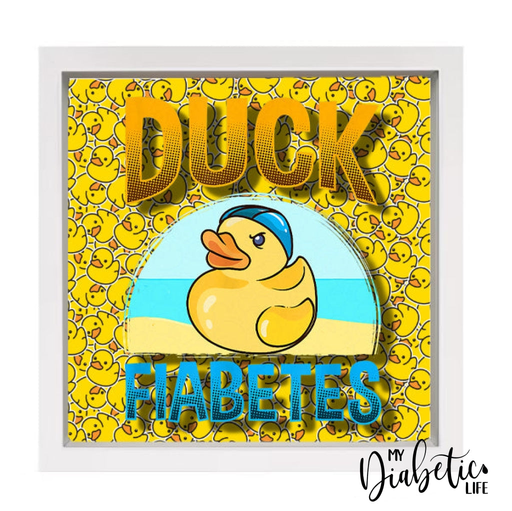 Duck Fiabetes Frame - 12Inch Shadow Box Homewares