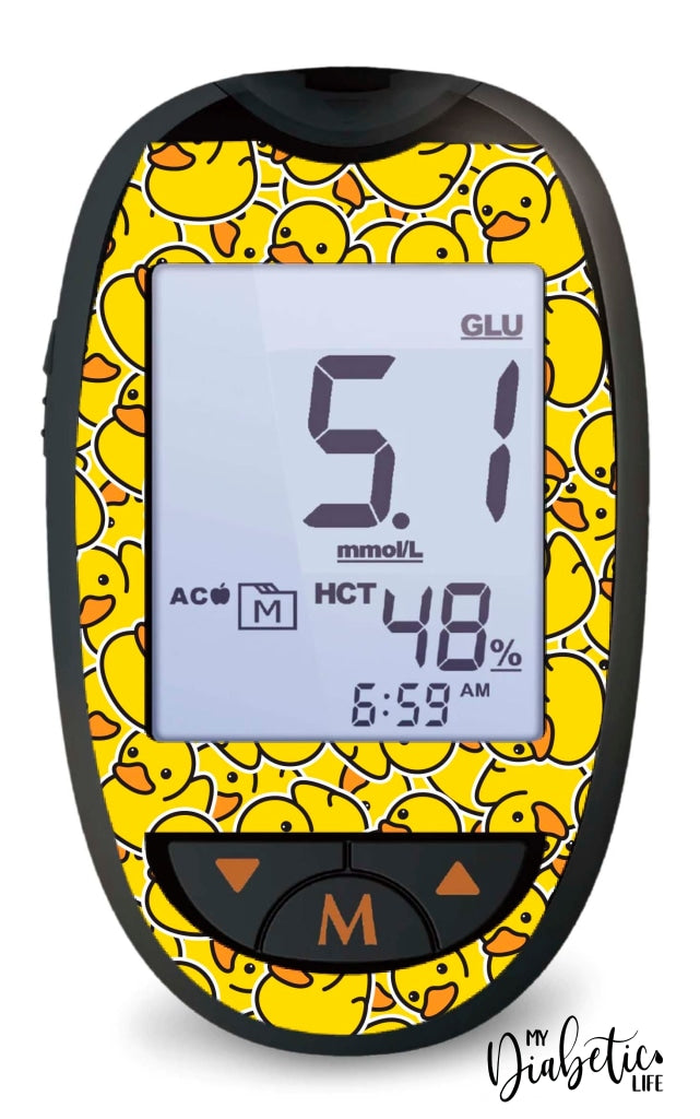 Duck Fiabetes - Glucokey & Connect Sticker