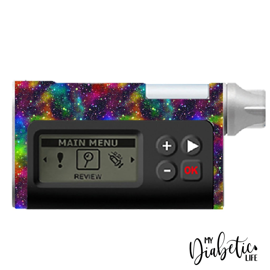 Edge Of The Galaxy - Dana Rs Insulin Pump Sticker Peel Skin And Decal Rs