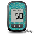 Emeralds In Morocco - Accu-Chek Guide Me Peel Skin And Decal Glucose Meter Sticker