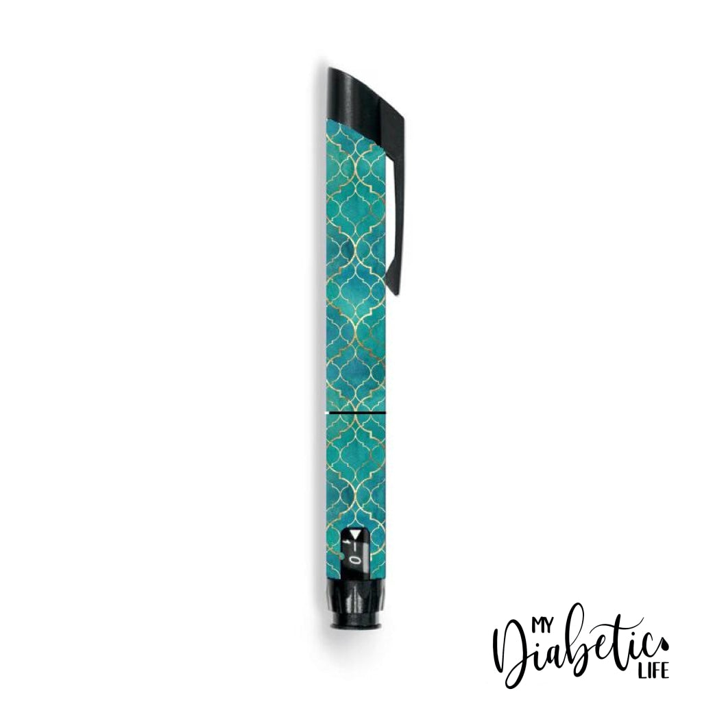 Emeralds In Morocco - Junior Star Insulin Pen Peel Skin And Decal Sticker Cover Juniorstar