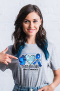 Fight Love Cure - Diabetes Awareness Unisex T-Shirt S / Light Grey Shirts
