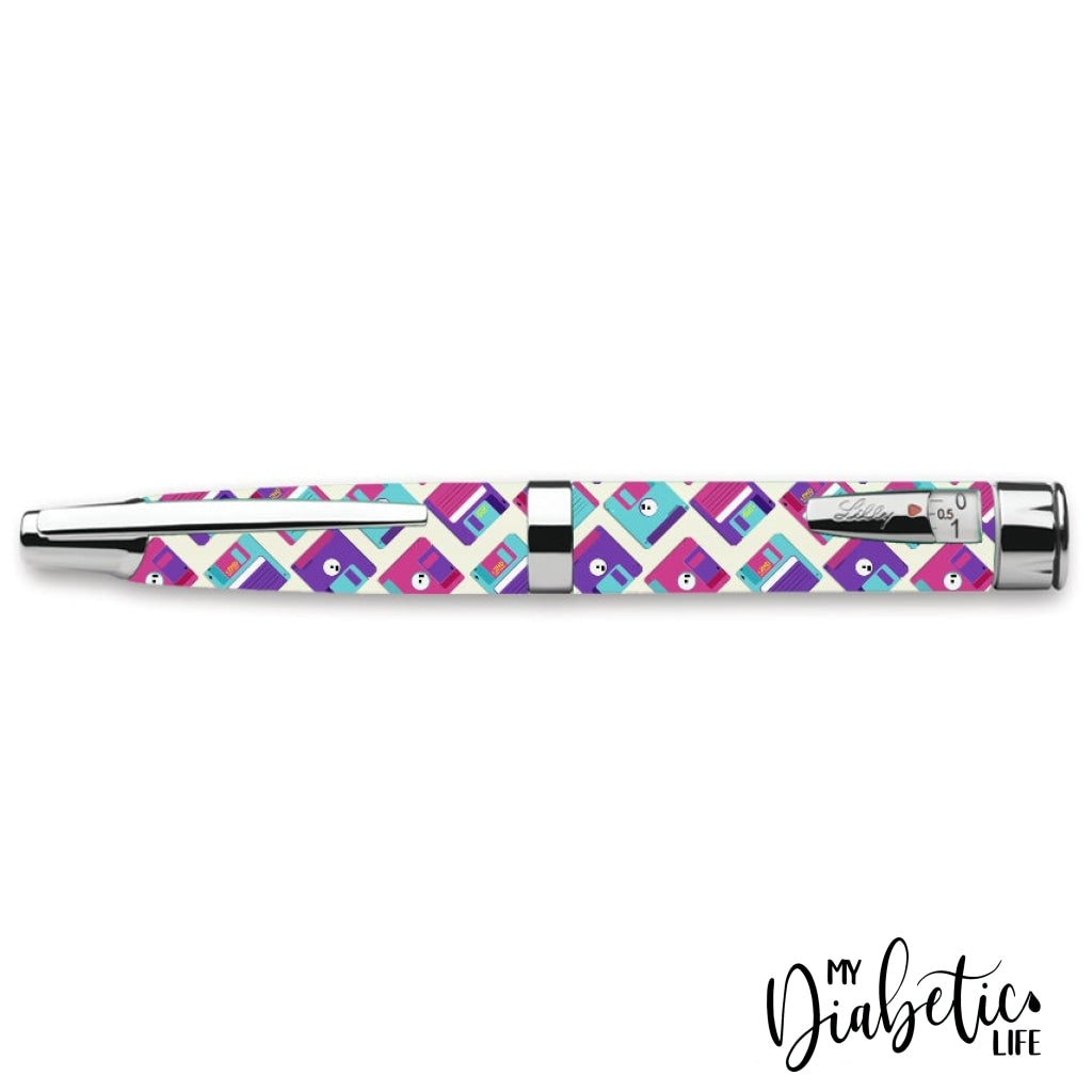 Floppy Disk - Humapen Luxura Insulin Pen Peel Skin Decal Sticker Cover