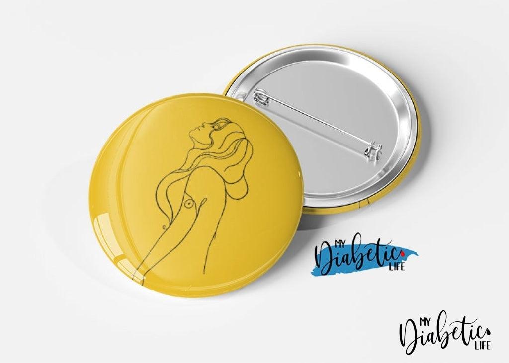 Freestyle - Magnet Or Badge Medical Alert Diabetes Type One Diabetic Badge/magnet