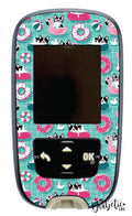 Frolicking Frenchies - Accu-Chek Guide Peel Skin And Decal Glucose Meter Sticker