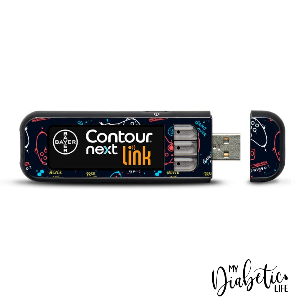 Game Over - Contour Next Link Usb Sticker