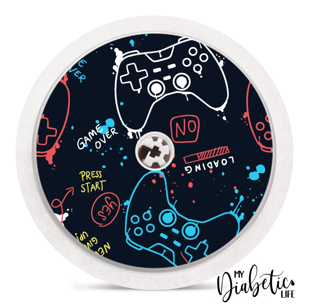 Game Over - Freestyle Libre Sensor Stickers