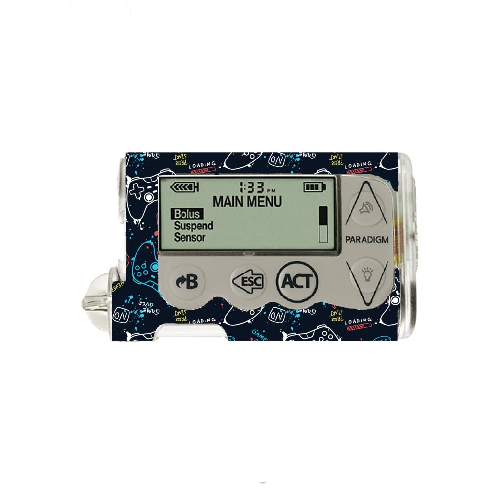Game Over - Medtronic Paradigm Series 5 Sticker