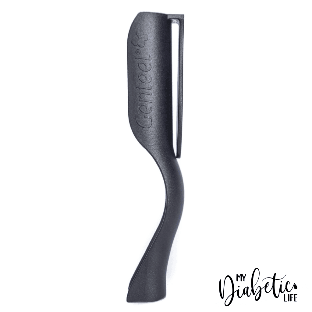 Genteel Plastic Holder Clip - Black Lancing Devices