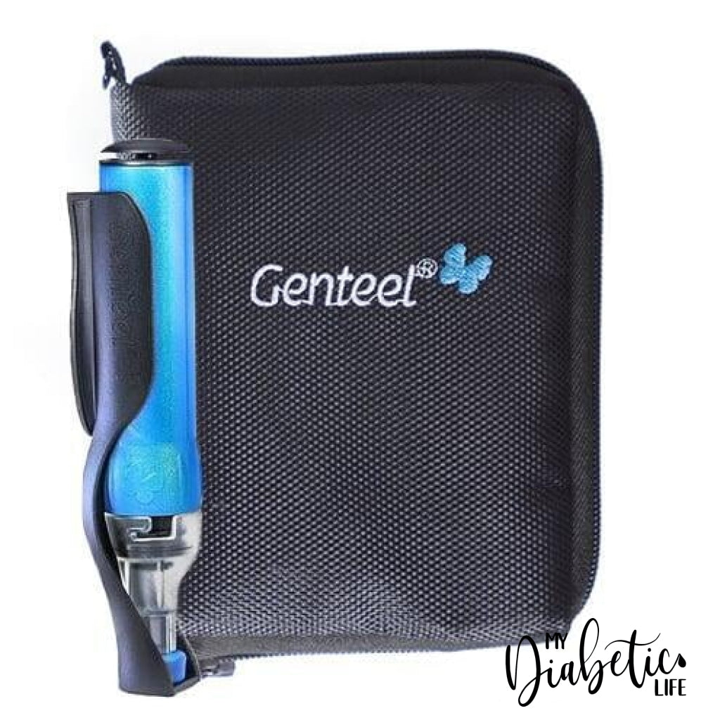 Genteel Plus - Butterfly Blue Lancing Devices