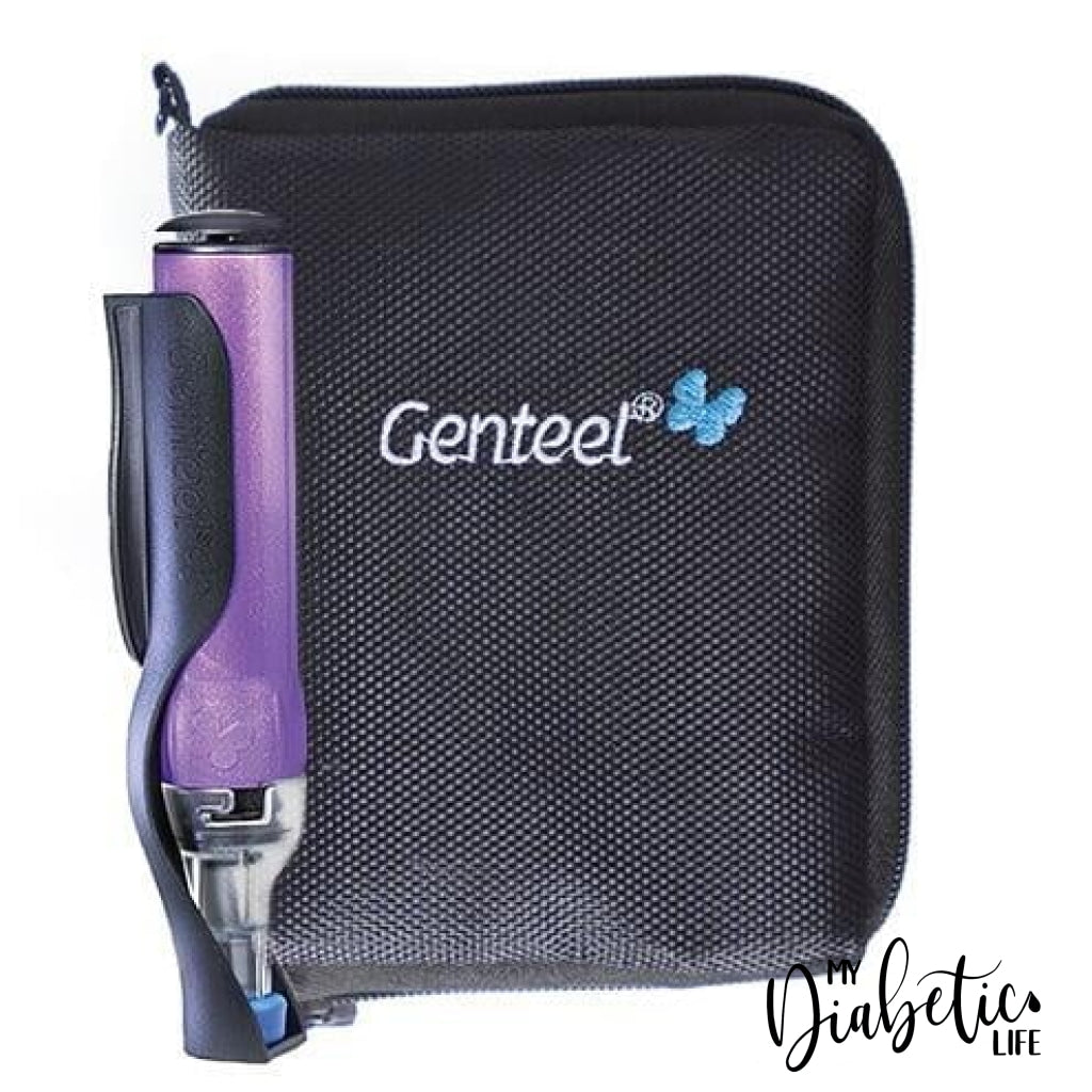 Genteel Plus - Playful Purple Lancing Devices