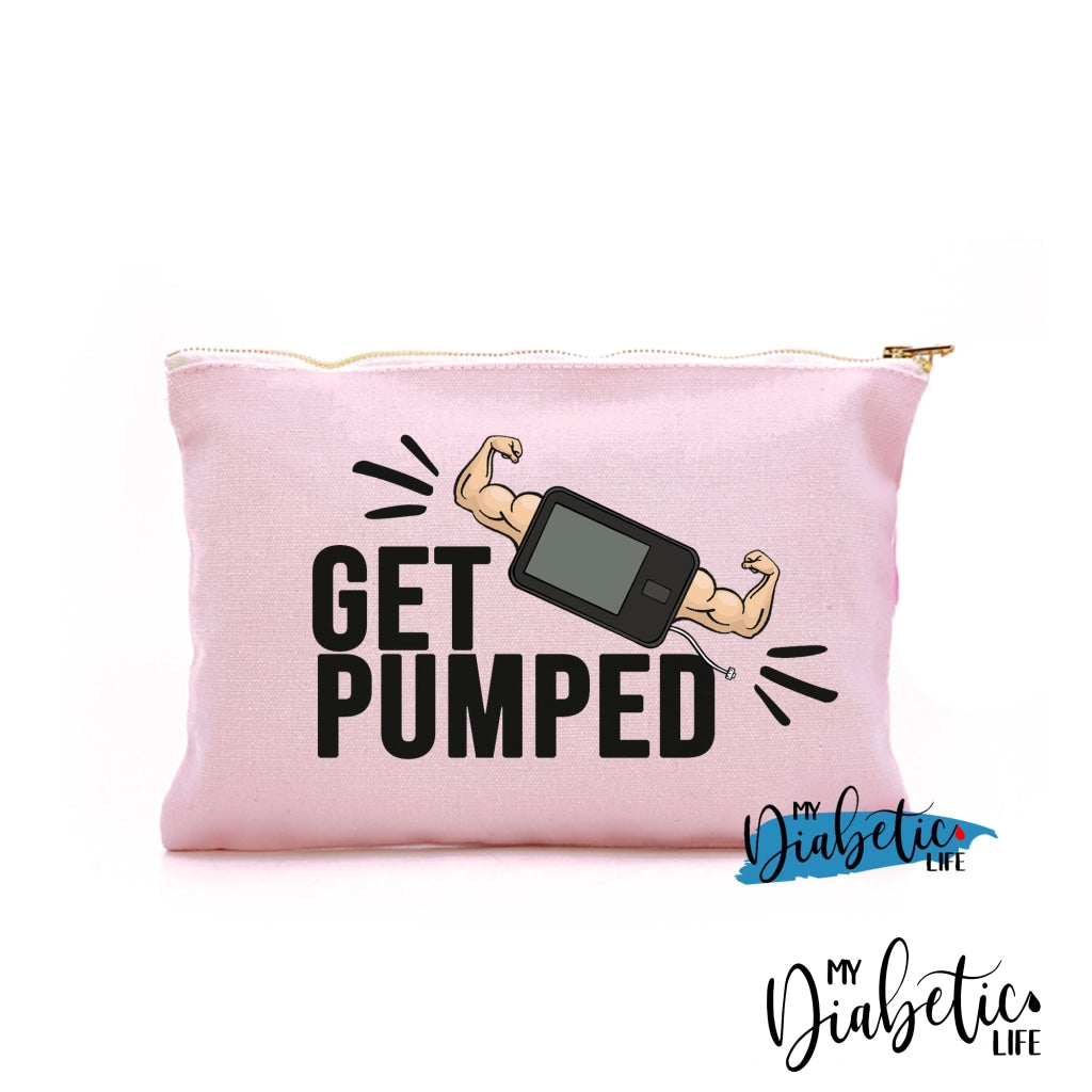 Get Pumped (Ft.tslim) - Carry All Storage Bag Light Pink Storage Bags