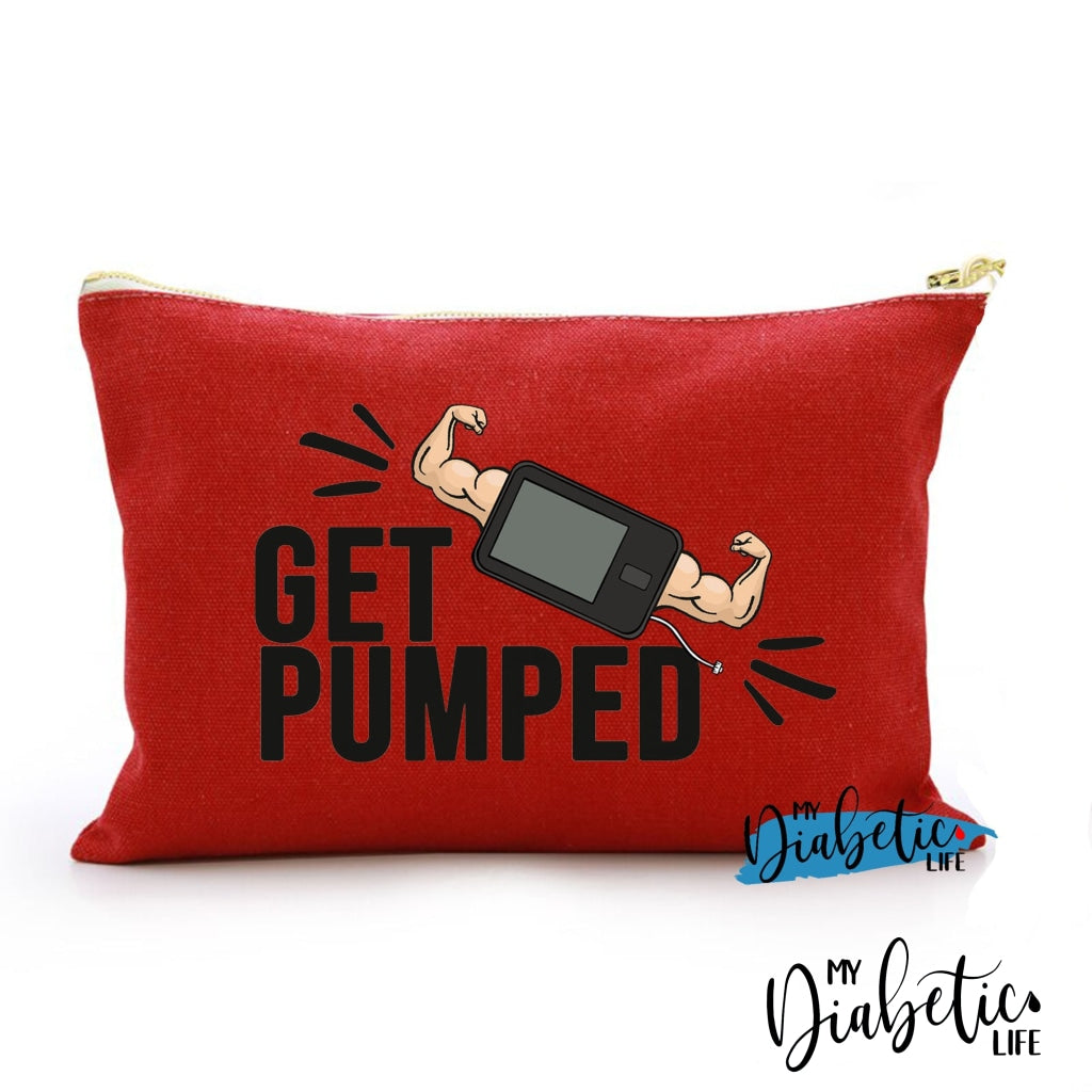 Get Pumped (Ft.tslim) - Carry All Storage Bag Red Storage Bags
