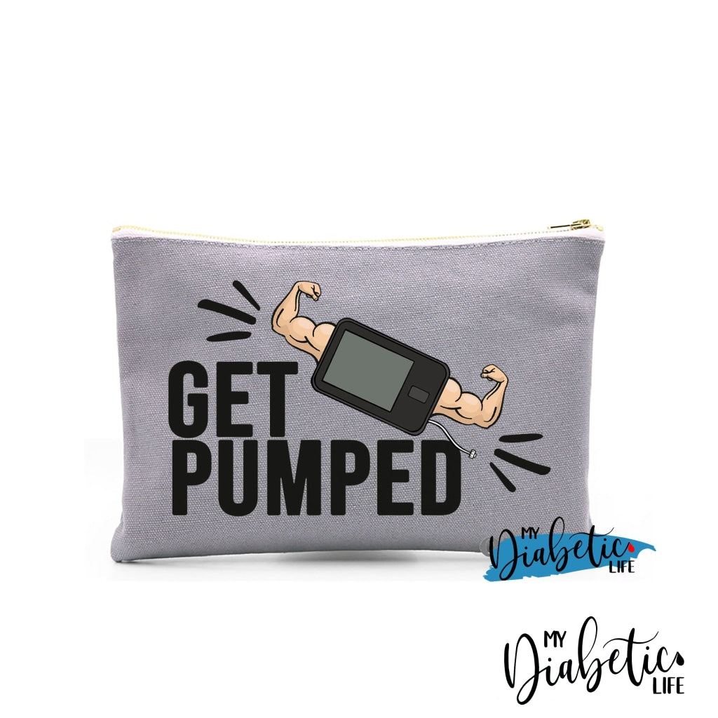 Get Pumped (Ft.tslim) - Carry All Storage Bag Grey Storage Bags