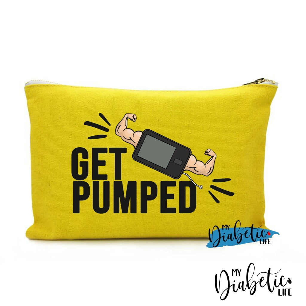 Get Pumped (Ft.tslim) - Carry All Storage Bag Yellow Storage Bags