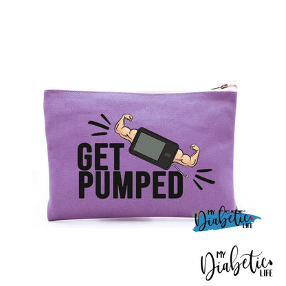 Get Pumped (Ft.tslim) - Carry All Storage Bag Purple Storage Bags
