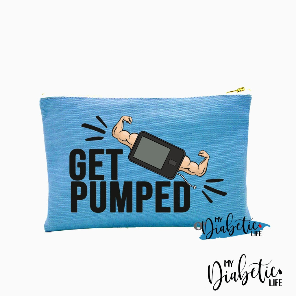 Get Pumped (Ft.tslim) - Carry All Storage Bag Blue Storage Bags