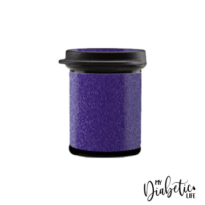 Glitter - Choose Your Colour Test Strip Canister Container