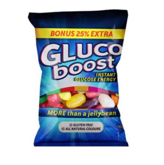 Glucoboost Jellybeans - 90G Lollies