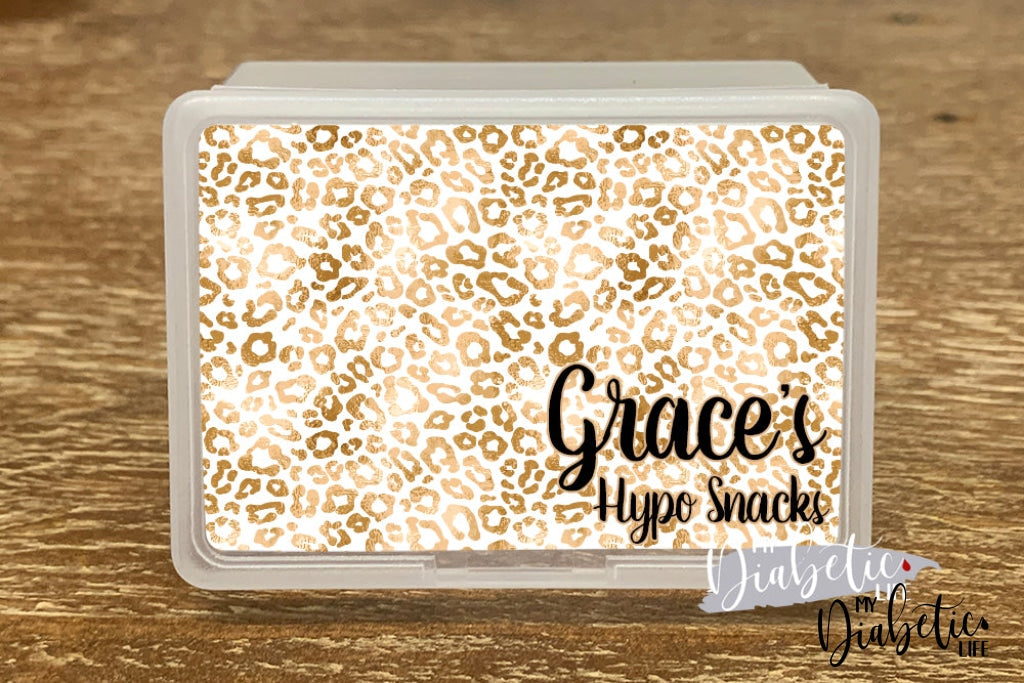 Gold Leopard Print - Hypo Treat Box