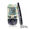 Hamptons - Accu-chek Active Peel, skin and Decal, glucose meter sticker - MyDiabeticLife