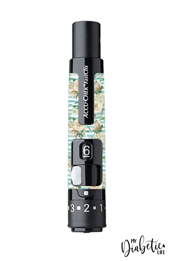 Hamptons - Accuchek Fast-Clix Lancet Device Peel Skin And Decal Sticker