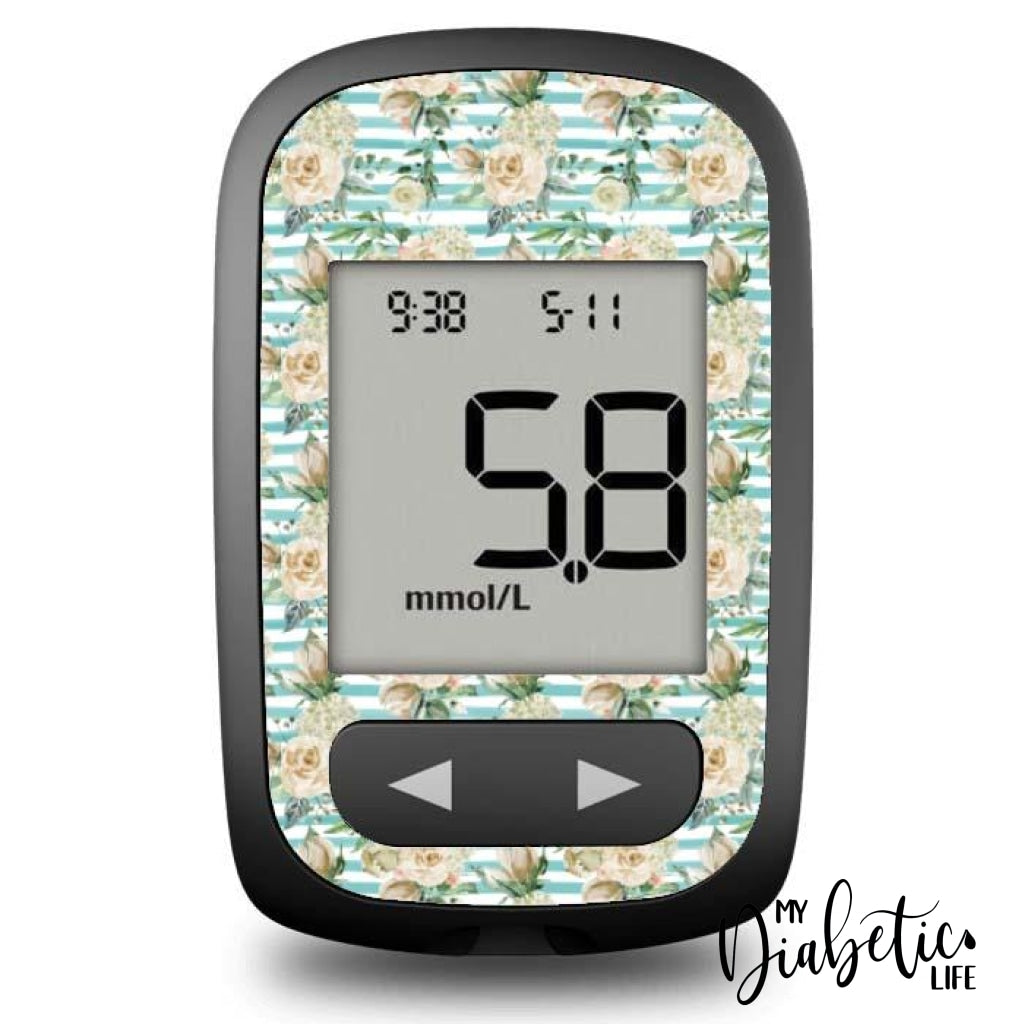 Hamptons - Accu-Chek Guide Me Peel Skin And Decal Glucose Meter Sticker