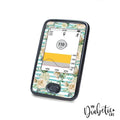 Hamptons - Dexcom G6 Peel, skin and Decal, glucose meter sticker - MyDiabeticLife