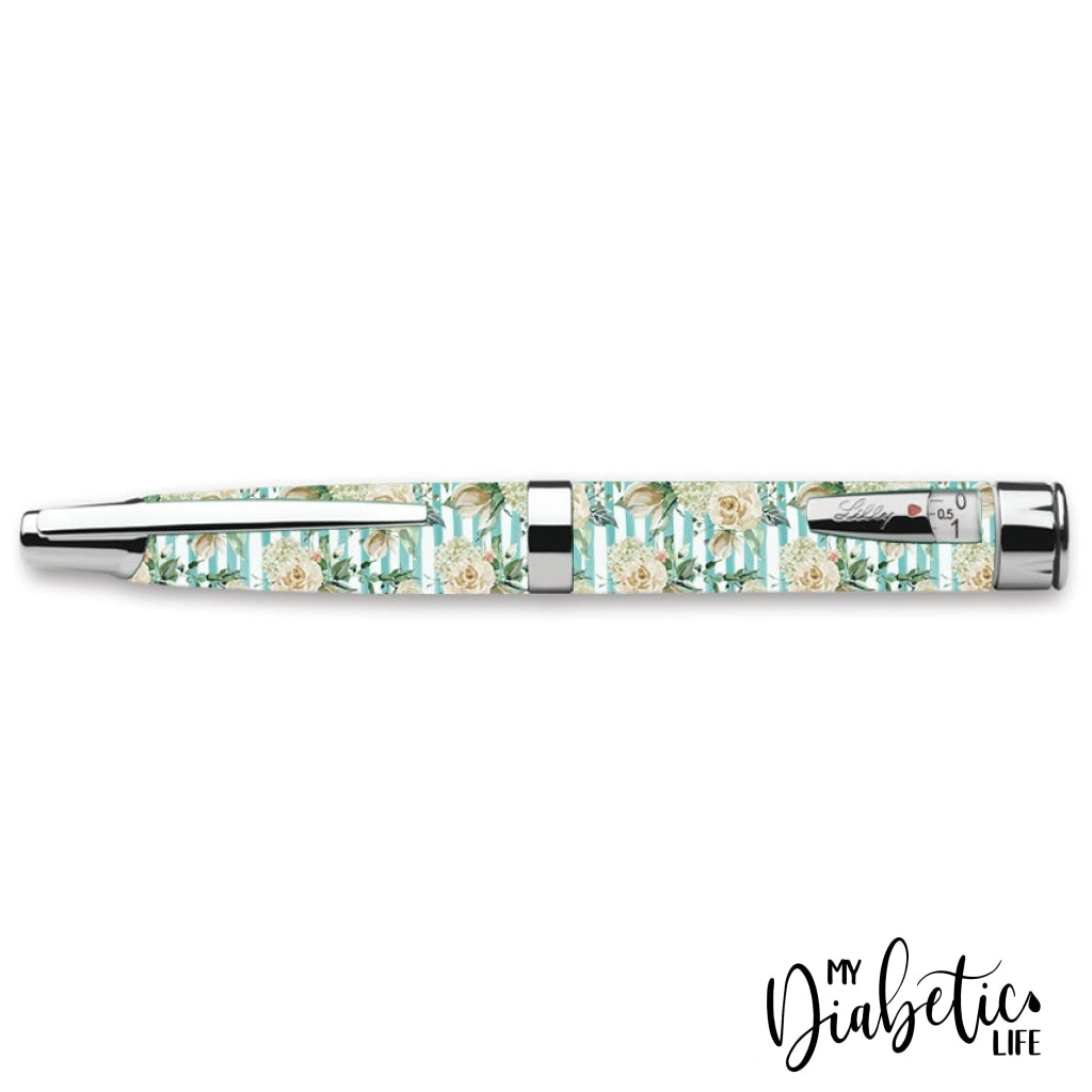 Hamptons - Humapen Luxura Insulin Pen Peel Skin Decal Sticker Cover